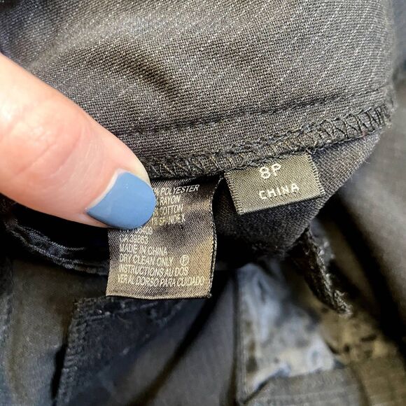 Women's Black Slacks - Picture 4 of 5